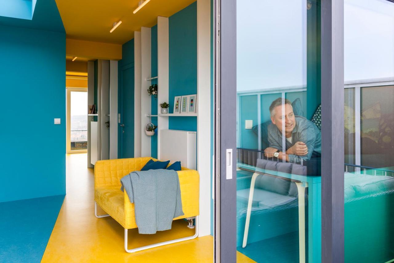 Ferienwohnung Zeedijk44 - Frontal Sea View Penthouse De Panne Exterior foto